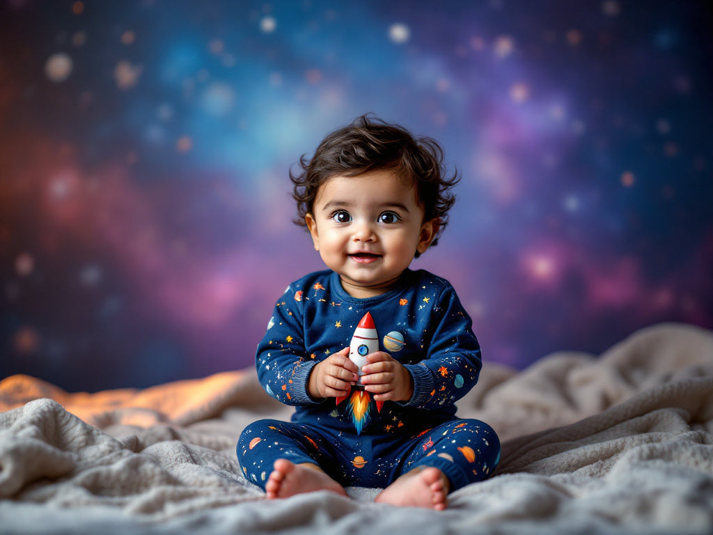 Infant Boy (6-12 Months) AI Photoshoot: 10 High-Quality, Ultra-Realistic AI-Generated Photos of Your Little Explorer