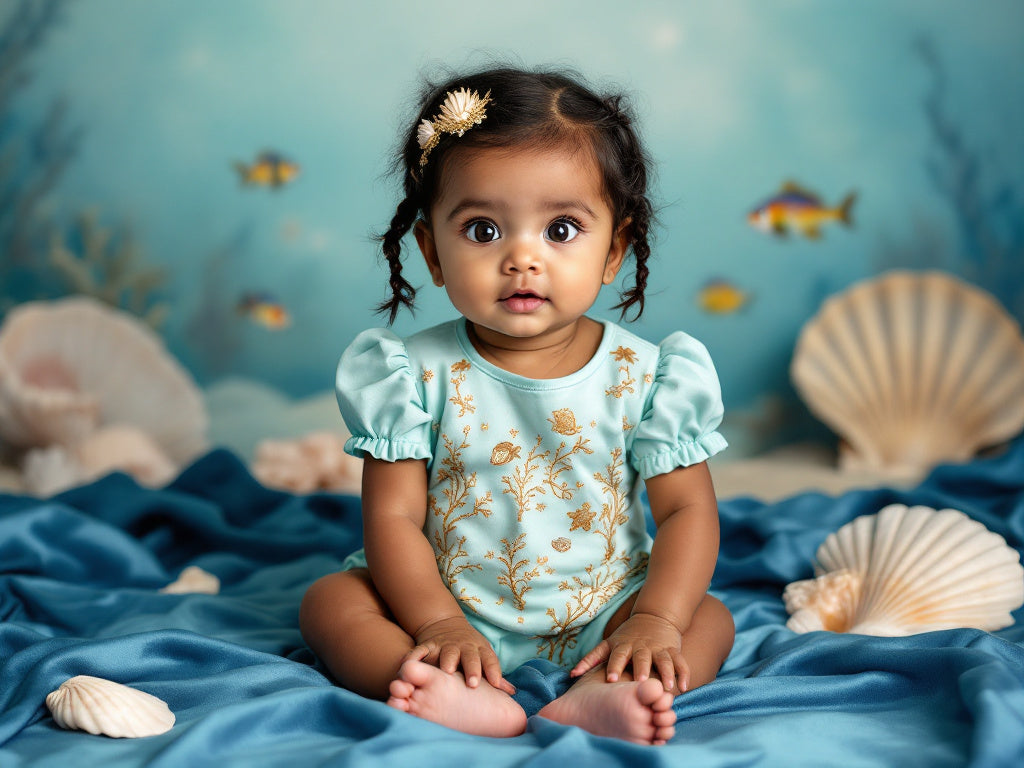 Infant Girl (6-12 Months) AI Photoshoot: 10 High-Quality, Ultra-Realistic AI-Generated Photos of Your Little Princess