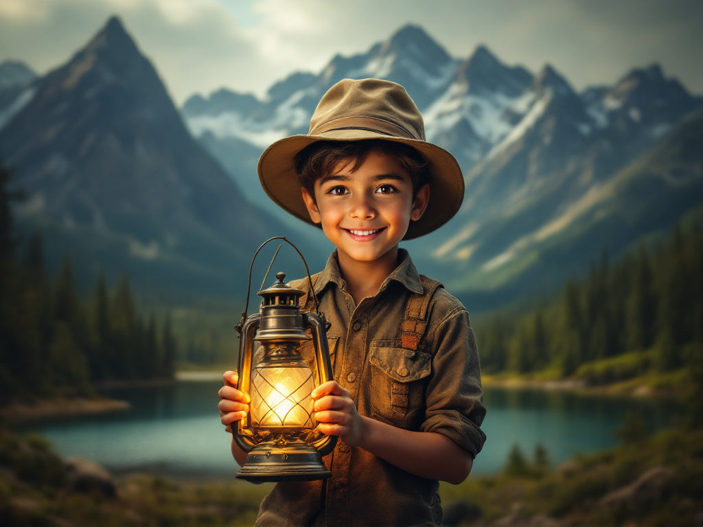 Young Boy (6-9 Years) AI Photoshoot: 10 High-Quality, Ultra-Realistic AI-Generated Photos of Your Little Explorer