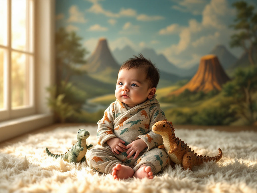 Newborn Boy(0-6 Months) AI Photoshoot: 10 High Quality, Ultra Realistic AI Generated Photos of Your Son