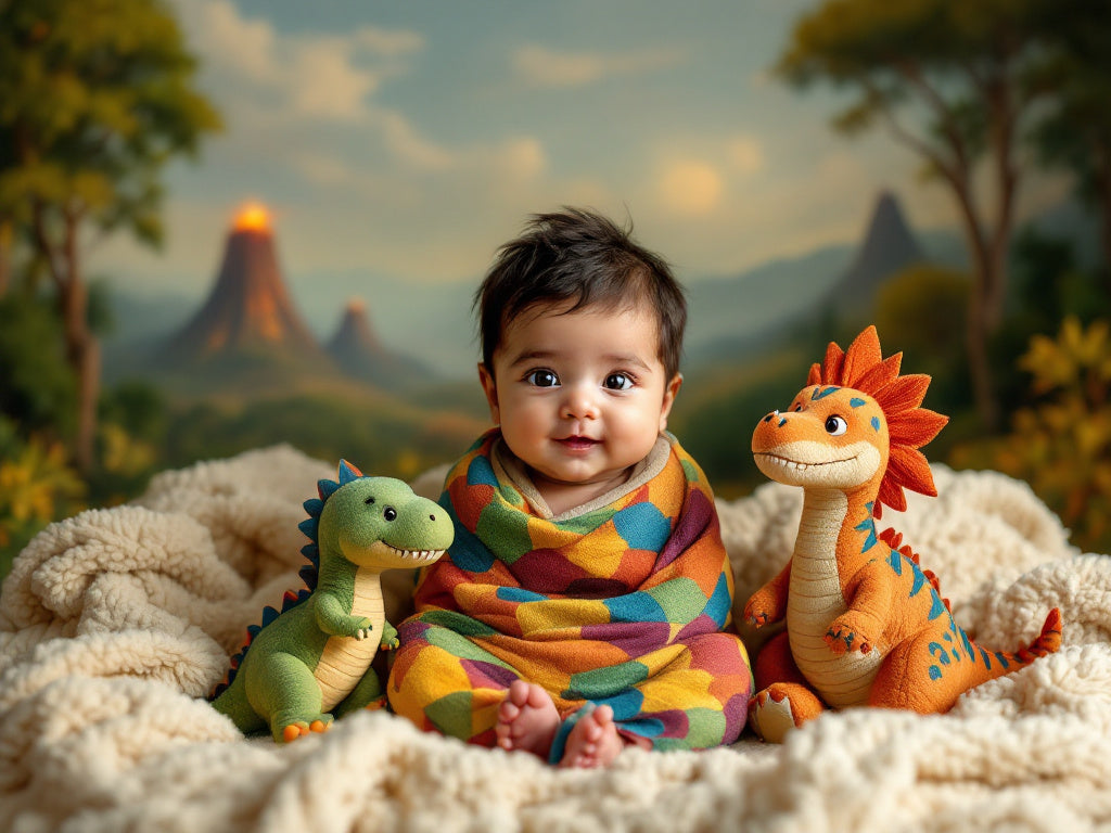 Newborn Boy(0-6 Months) AI Photoshoot: 10 High Quality, Ultra Realistic AI Generated Photos of Your Son