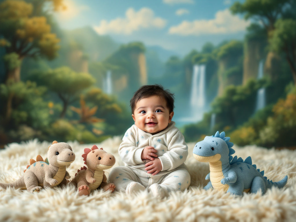 Newborn Boy(0-6 Months) AI Photoshoot: 10 High Quality, Ultra Realistic AI Generated Photos of Your Son