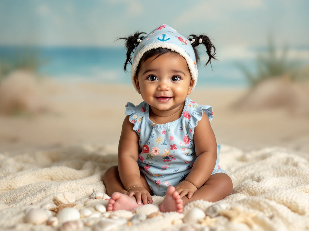 Infant Girl (6-12 Months) AI Photoshoot: 10 High-Quality, Ultra-Realistic AI-Generated Photos of Your Little Princess